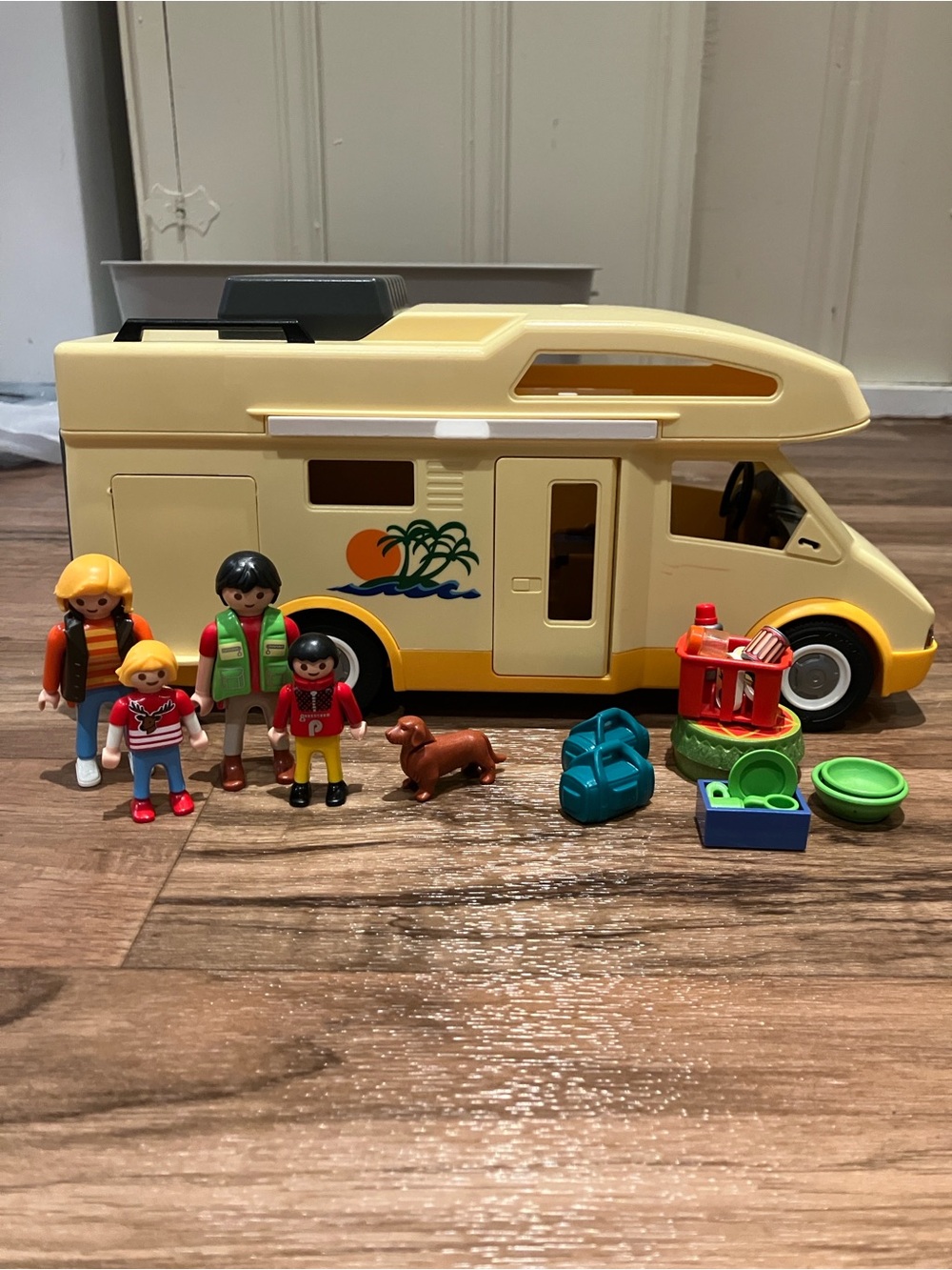Playmobil RV Playset with Family Figures and Accessories